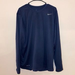 Men’s Nike Dri-Fit Long Sleeve Shirt Size L